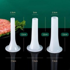 Tube de lavage manuel de viande hachée