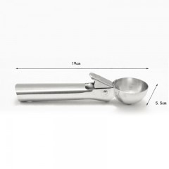 Cuillère à crème glacée en acier inoxydable