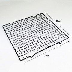 Grille antiadhésive noire pour cuisson  de patisserie