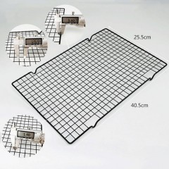 Grille antiadhésive noire pour cuisson  de patisserie