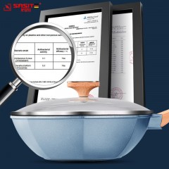 Poele creuse antiadhésive  4kg