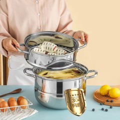 Casserole avec cuisson à vapeur