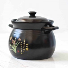 Casserole à  soupe en céramique  résistant aux hautes températures  cuisson à gaz