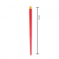 Baguettes en alliage de metaux 5 couleurs 25cm