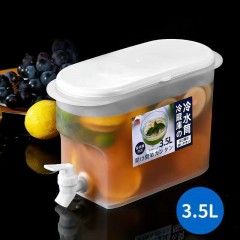 Distributeur de boissons froides avec robinet de qualité alimentaire PP 3,5 L