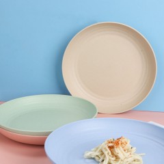 Assiette Incassable en paille de blé diamètre 25cm