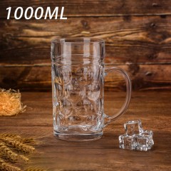 Chope à bière en cristal1000mL 1,3 kg