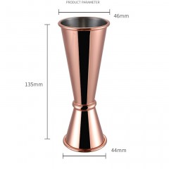 Shaker Verre à cocktail en acier inoxydable 30/60ml