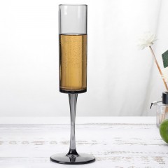 Coupe à champagne en plastique transparent  165mL