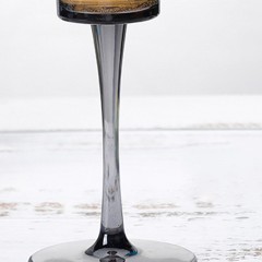 Coupe à champagne en plastique transparent  165mL