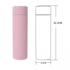 Thermos à affichage intelligent de la température en Acier inoxydable 316 étanche 500ml