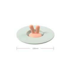 Couvercle de gobelet en silicone étanche aux fuites et à la poussière avec Diamètre 100 mm