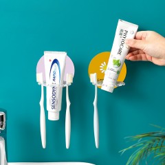 Support mural pour brosse à dents sans perforation