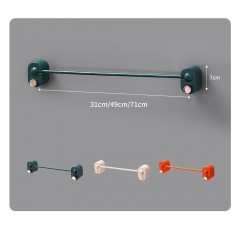Porte serviette murale de salle de bain sans perforation