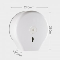 Porte rouleau de papier toilette en plastique murale