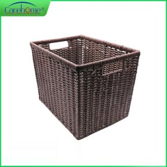 Panier de rangement grande capacité avec cadre en fer