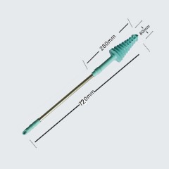 Dianfa Déboucheur de toilette type piston extrémité arrière flexible