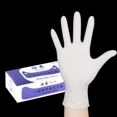 Gants jetables  caoutchouc butyronitrile épaissi résistant à l'usure
