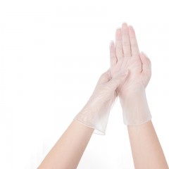 Okiss gants jetables PVC transparent