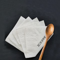 Papier mouchoir jetable carré de salle à manger