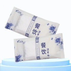 Serviette humide jetable en fibre pour le nettoyage et la désinfection