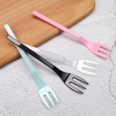 Fourchette épaissie  jetable  en plastique