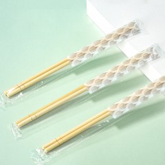Baguettes jetables en bambou 100 paires/sac 200mm