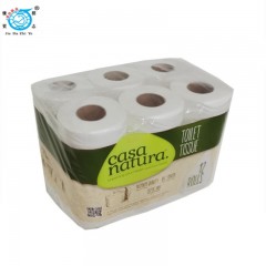 Papier de toilette en rouleau eau soluble 3 épaisseurs 12 rouleaux/pack