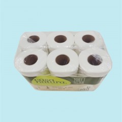 Papier de toilette en rouleau eau soluble 3 épaisseurs 12 rouleaux/pack