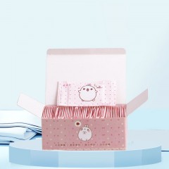 Lingettes nettoyantes sans parfum jetables 50 pièces/boîte emballée séparément