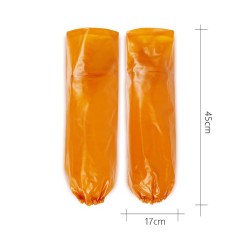 Manchette étanches en tendon de boeuf épaissie et long résistant à l'usure 17 * 46cm