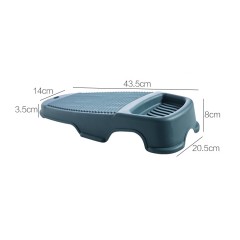 Mini Planche à laver en plastique antidérapante avec porte-savon