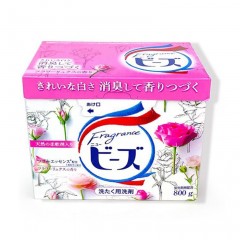 Lessive en poudre parfumée muguet sans agent fluorescent 800g