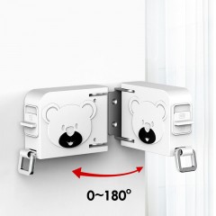 Corde à linge intérieure sans perforation télescopique rétractable antidérapant