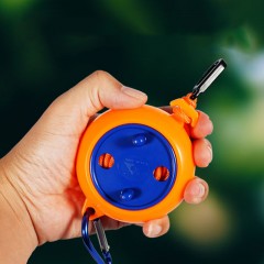 Corde à linge pour camping extérieur portable  antidérapant et rétractable