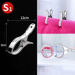 Pince à linge en acier inoxydable  6 pièces