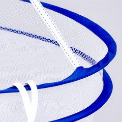 Support de Séchage de Vêtements Pliable Sèche-linge à Accrocher Double Couche Coupe-vent