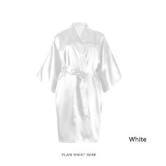 Robe de nuit sexy et courte  en soie
