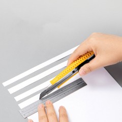 Deli Porte-couteau en métal avec bouton de verrouillage pour couteau d'artisanat