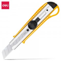 Deli Porte-couteau en métal avec bouton de verrouillage pour couteau d'artisanat