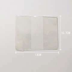 Couverture de cahier en PVC transparent
