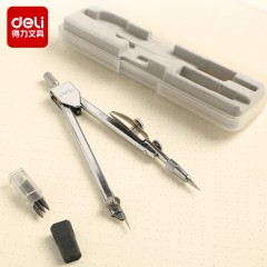 Deli Boussole en métal avec noyau de plomb de 0,7 mm