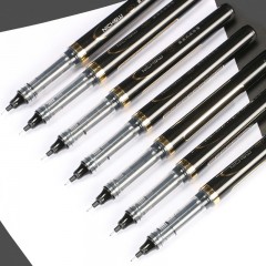 DeliS659 Recharges de stylo noir avec pointe extra fine 10 pièces/boîte