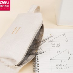 Deli Kit de 4 règles (règle de 15cm + règle triangulaire isocèle + règle triangulaire à angle droit + rapporteur)