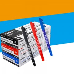 Marqueur ZEBIFA à encre et double pointe 2mm/0.7mm 10pcs/boîte