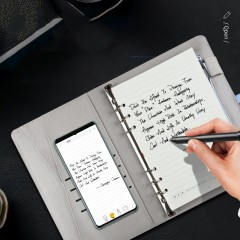 Cahier de note connecté avec smart application rechargeable