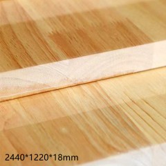 Contreplaqué abouté en bois d'hévéa sans peinture pour armoire et meubles
