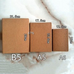 Classeur couleur kraft