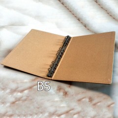 Classeur couleur kraft