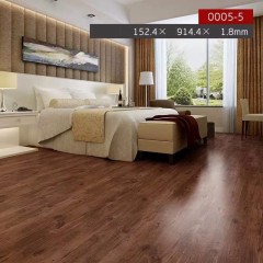 Revêtement de sol auto-adhésif en PVC pour hôtel application commerciale